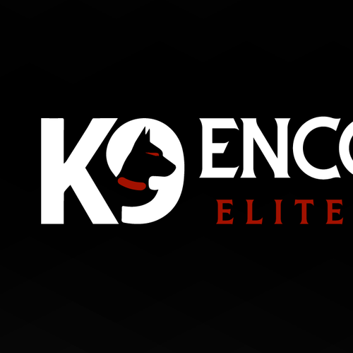 Training logo with the title 'K9 Encounter Logo Design'