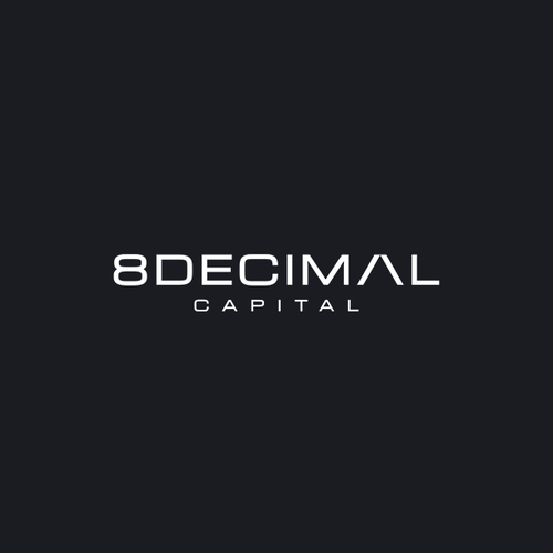 Industrial design with the title 'Minimalist Blockchain VC Logo & Card'