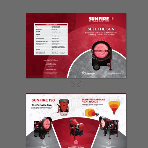 Catalogue design with the title 'Brochure'