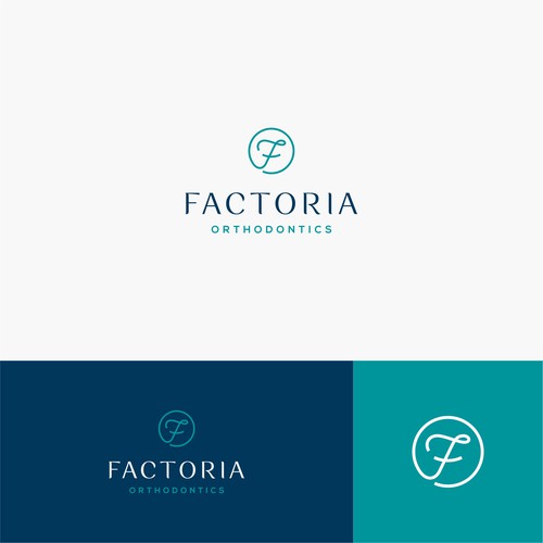 Orthodontist logo with the title 'Factoria Orthodontics'