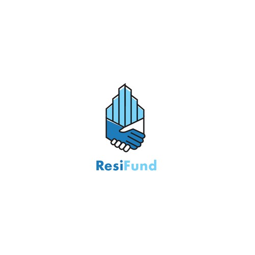 Home brand with the title 'Logo For Resifund'