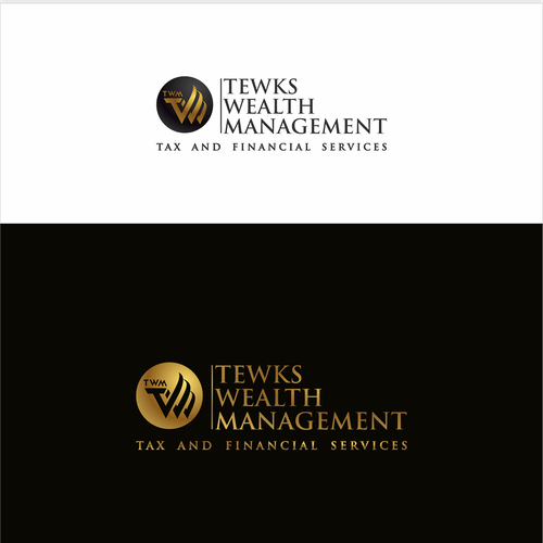 Management brand with the title 'financial logo'