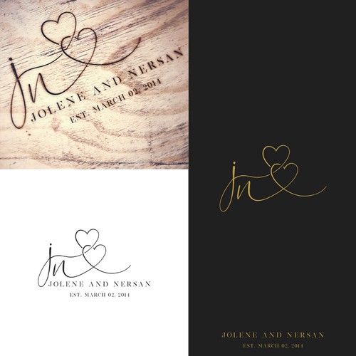 50 year anniversary logo with the title 'Jolene & Nersan'