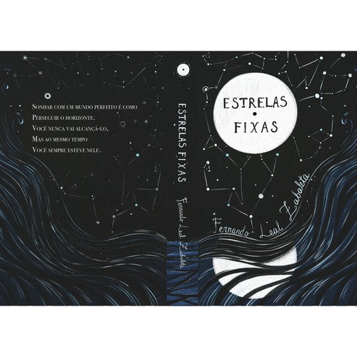 Poetry book cover with the title 'Book cover for an amazing poetry book'