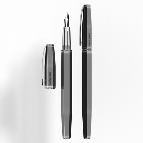 Male design with the title 'Classic Fountain Pen'