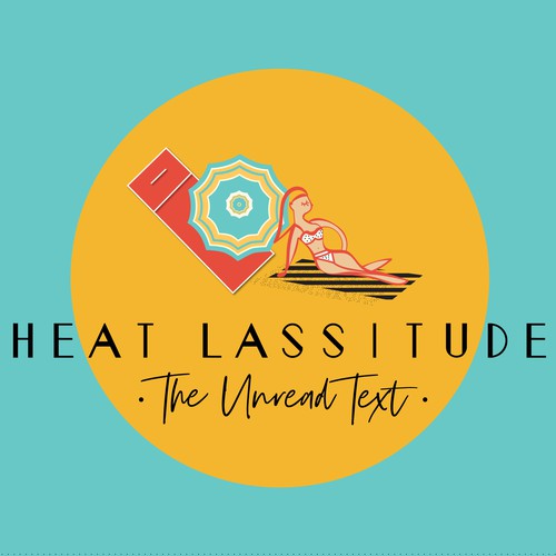 Retro artwork with the title 'Heat Lassitude Album Cover'