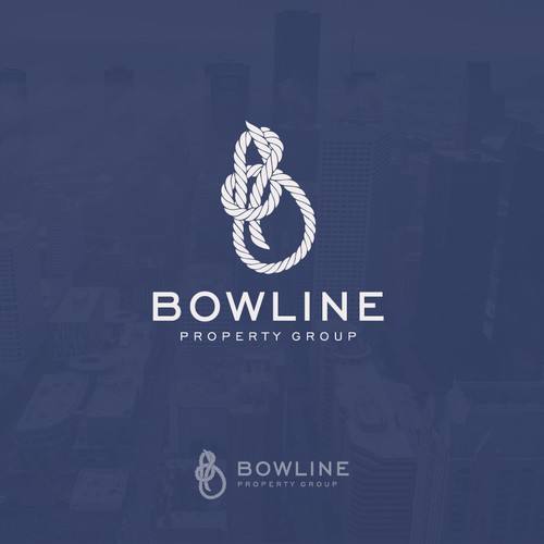 Knot logo with the title 'Bowline Property Group'
