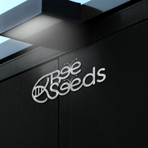 Conceptual brand with the title 'Bee Logo'