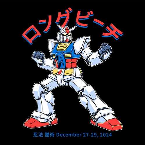 Japanese t-shirt with the title 'T-shirt Design For Martial Arts Seminar'