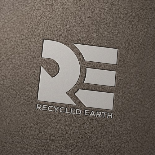 Ecological brand with the title 'Recycled Earth'
