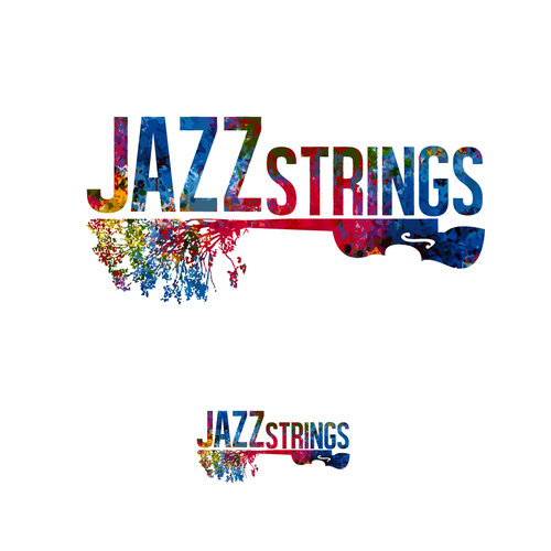 Guitar logo with the title 'Logo'