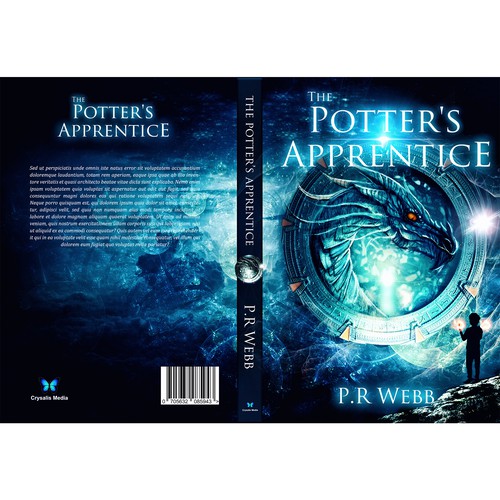 Dragon book cover with the title 'The Potter's Apprentice'