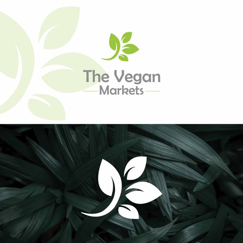 Love brand with the title 'The Vegan Markets'