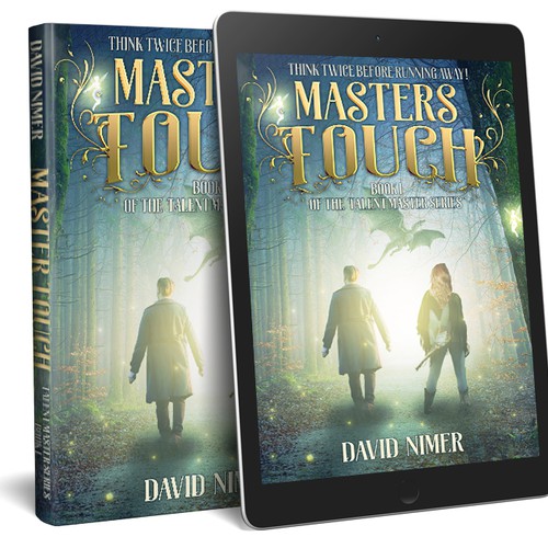 Golden design with the title 'Masters Touch'