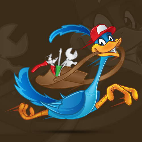 Heating logo with the title 'logo for Roadrunner Air Conditioning, Heating & Refrigeration, Inc.'