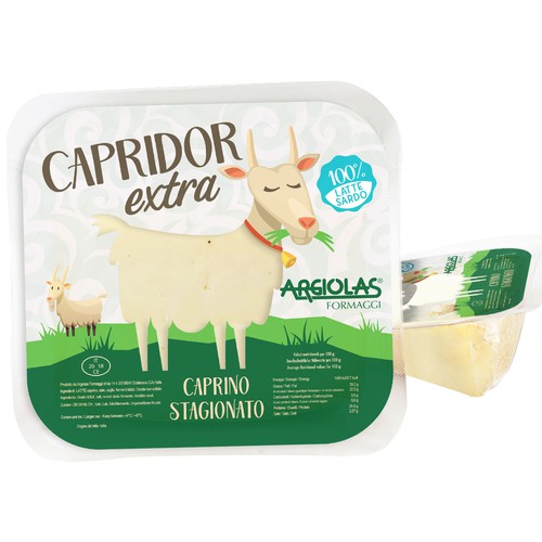 Winning design with the title 'New packaging for Capridor'