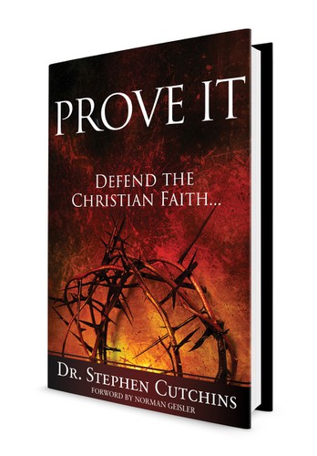 Red book cover with the title 'Christian Book Cover'