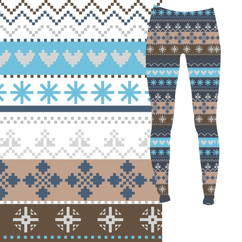 Leggings design with the title 'c'