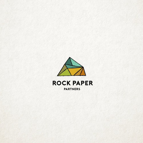 Line brand with the title 'Rock paper'