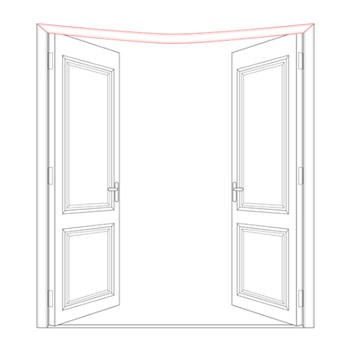 Door design with the title 'DoorJack Illustration'
