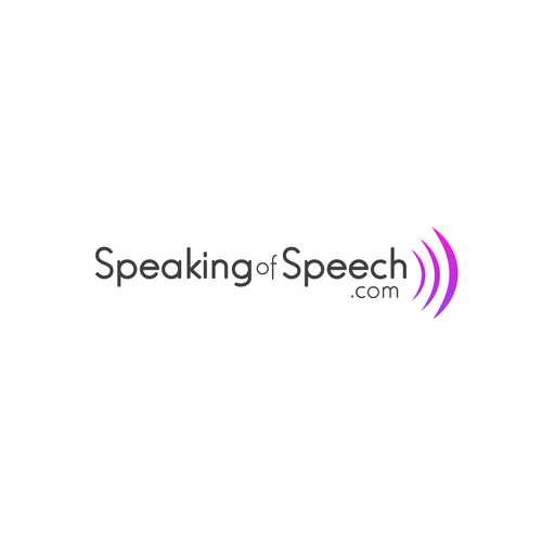 Speech design with the title 'SpeakingofSpeech.com'