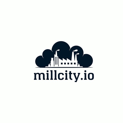 Mill logo with the title 'Logo design for cloud based IT sector company'