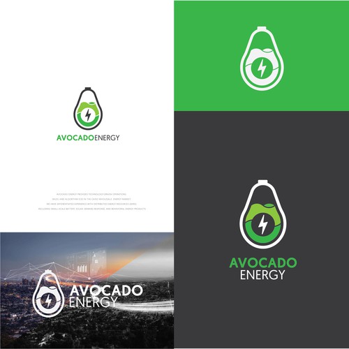 Avocado logo with the title 'avocado energy'