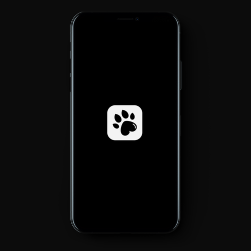 Nice logo with the title 'pet and love'