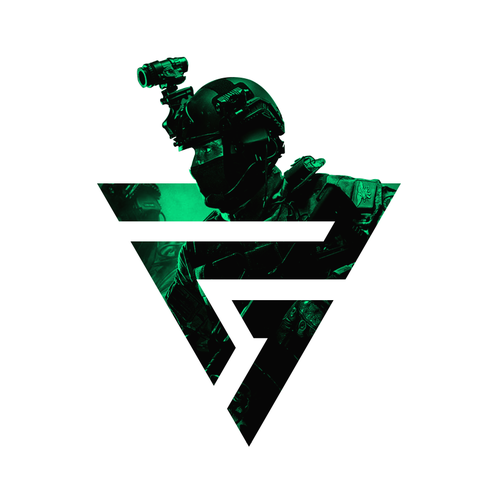 Video game design with the title 'Player One Logo Design'