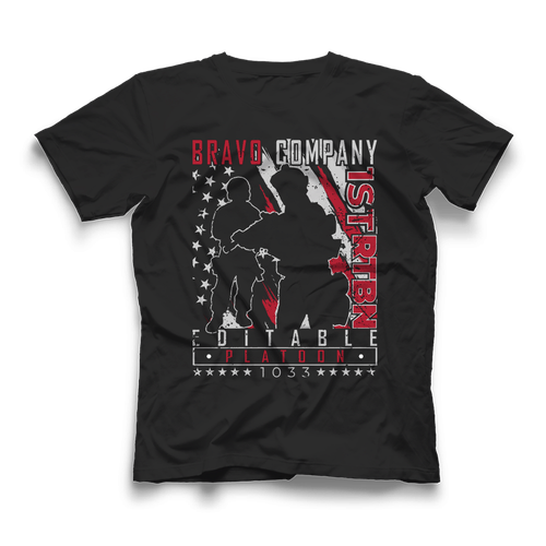 Mascot t-shirt with the title 'Tshirt design'