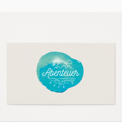 AI brand with the title 'Logo for Adventure-Trave Blog, Plattform'