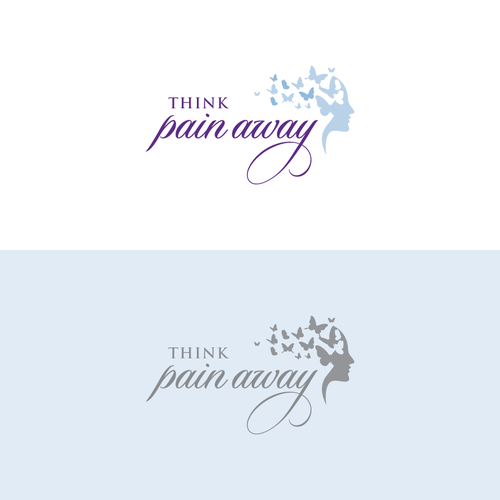 Transformation logo with the title 'Think Pain Away'