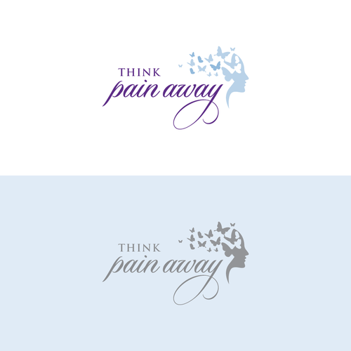 Profile design with the title 'Think Pain Away'