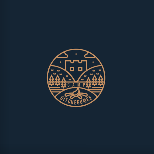 Camp logo with the title ' camp logo'