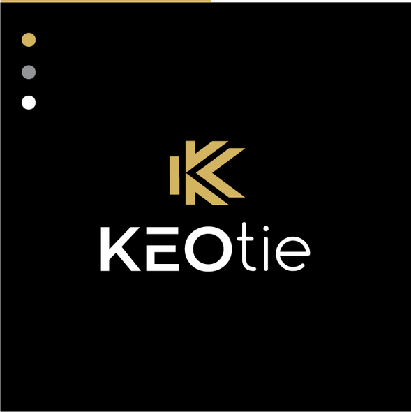 Tie logo with the title 'KEOTIE'