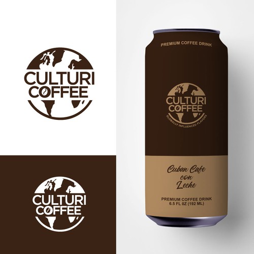World logo with the title 'CULTURI COFFEE'