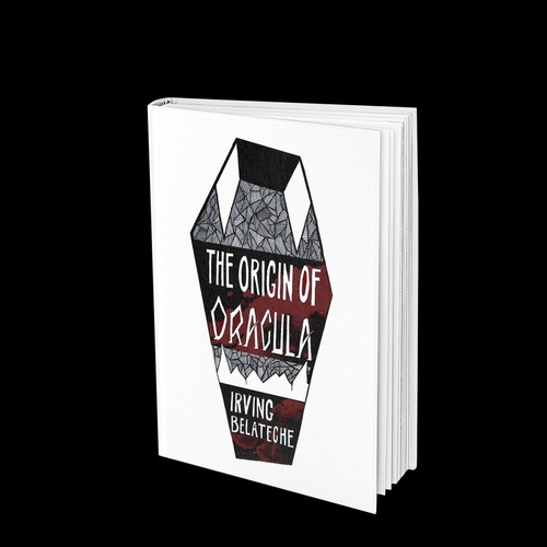 Geometric book cover with the title 'Design a book cover that's indistinguishable from those of major publishers'