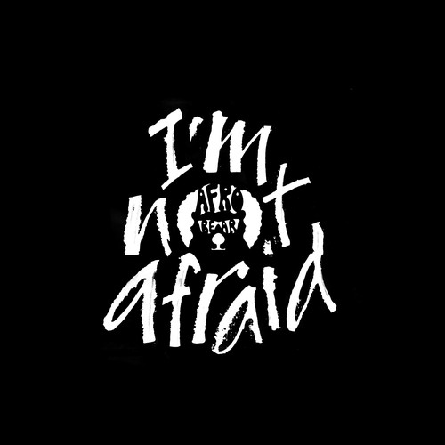 Calligraphy t-shirt with the title 'Artwork for a T-shirt'