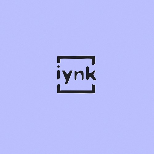 Mobile brand with the title '«LYNK» tattoo mobile application logo'