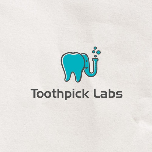 Lab design with the title 'Cool animal logo For Toothpick Labs'