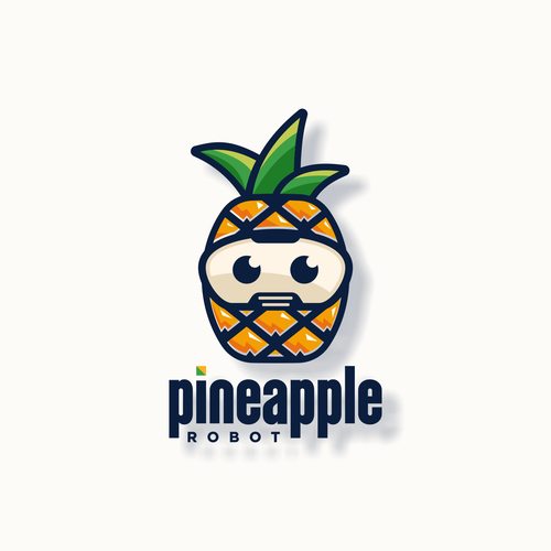 Pineapple logo with the title 'Pineapple robot'