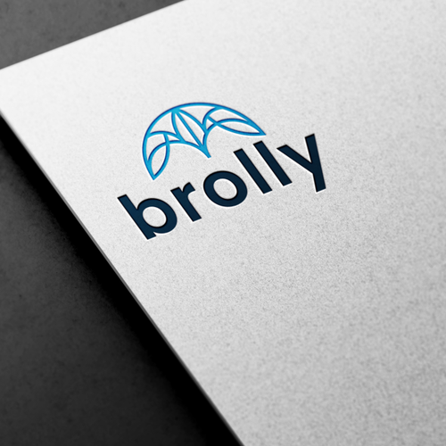 Umbrella logo with the title 'Brolly'