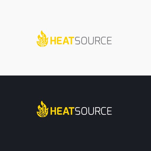 Source logo with the title 'HEATSOURCE Logo'
