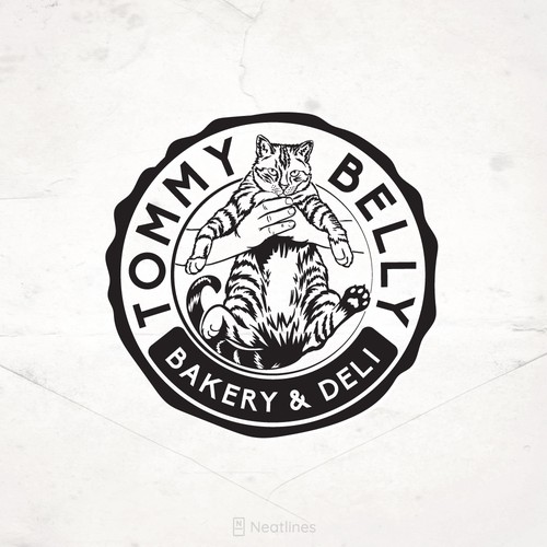 Bakeshop design with the title 'Tommy Belly '