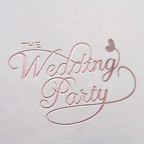 Festival logo with the title 'The Wedding Party'