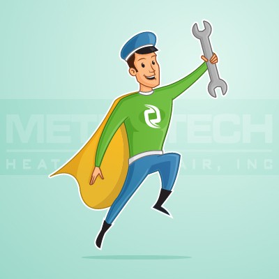 Handyman design with the title 'Superhero HandyMan'