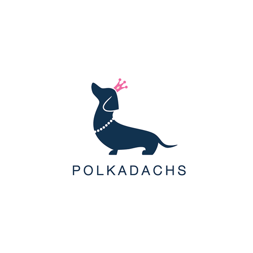 Wedding logo with the title 'Polkadachs Contest'