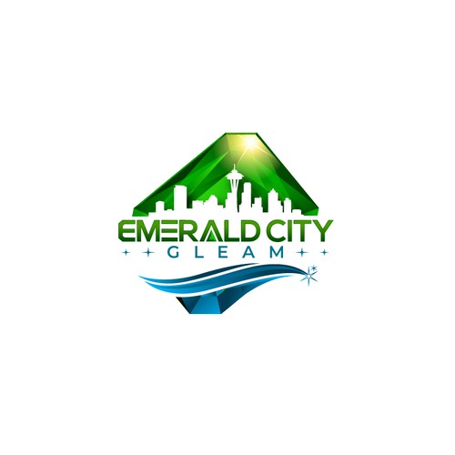 City brand with the title 'Emerald CIty Gleam'