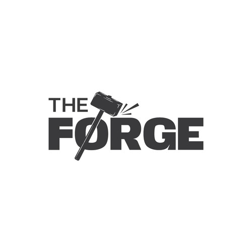 Forge design with the title 'The Forge Logo'
