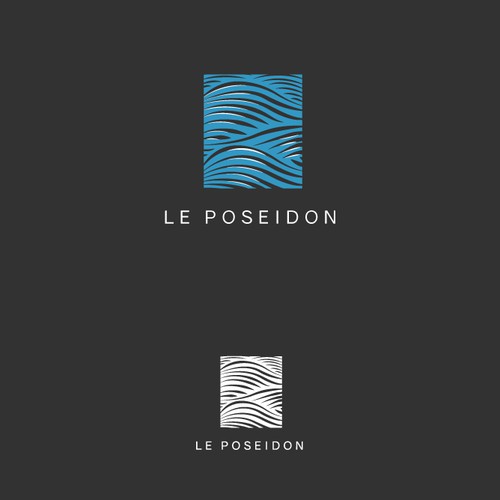 Logo artwork with the title 'Le Poseidon'